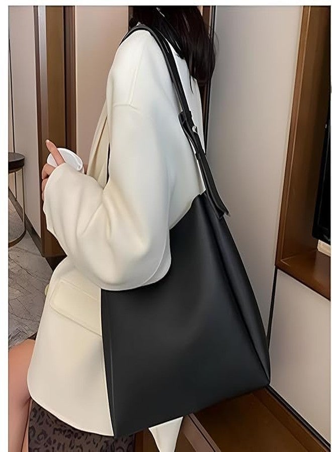 AKSUTI Women's Stylish Trendy Hobo Bag for Women | Shoulder Handbag | (Black) - Image 4